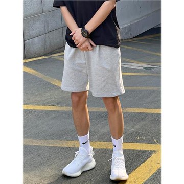 DUKEEN美式重磅短褲男夏季運動衛褲松緊腰跑步休閑不過膝四分褲子