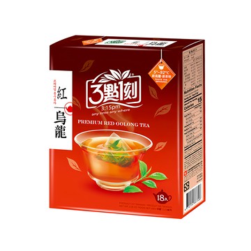 3點1刻 紅烏龍茶  3.5g  18包  1盒