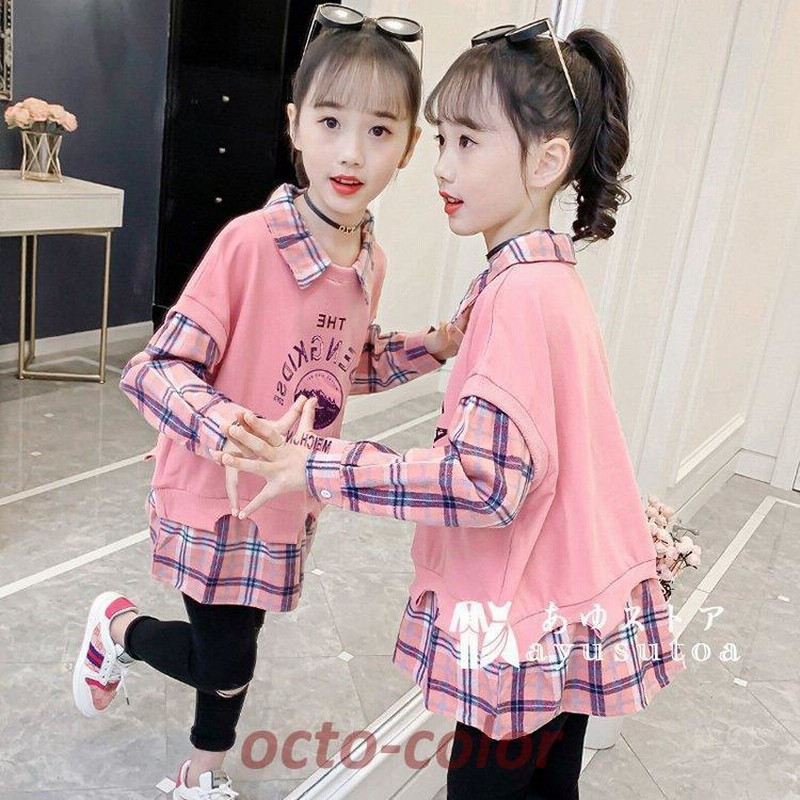 web限定セール トップス 可愛い トレーナー スウェット 女の子 キッズ ガールズ