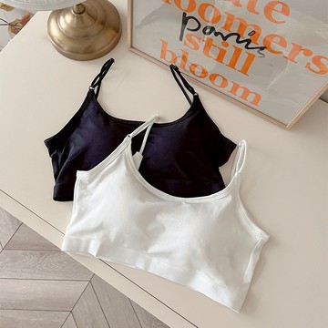 【HARPER】舒適棉質短版bra top | 現+預 bra top 小可愛 罩杯【UWB15807J】