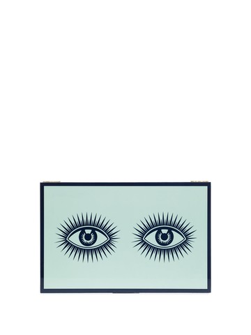 Jonathan Adler - Le Wink Lacquer Jewelry Box - unisex - Plastic - One Size - Blue
