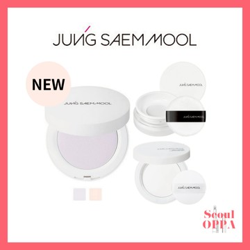 [Jung Saem Mool] 鄭瑄茉 專業持久定妝蜜粉餅 3種 提亮粉饼無皮脂控油紙控油美白 Pro-lasting