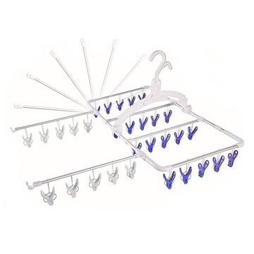 AISEN 可展式鋁製曬衣架 30夾