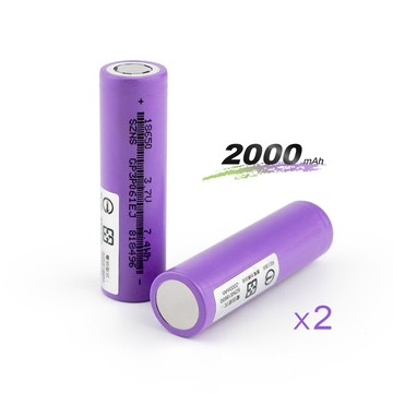 [RONEVER] 18650鋰電池-2000mAh(兩入) PC149-4