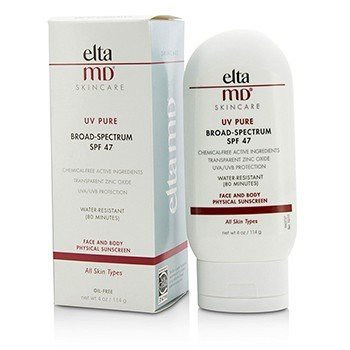 EltaMD 創新專業保養品 防曬面部&身體防曬乳SPF47 114g/4oz-臉部防曬及古銅粉