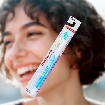 【日系報馬仔】日本 DENTALPRO 極細軟 全面潔淨 牙刷 (1支) 顏色隨機出 刷牙 口腔保健 DS027970