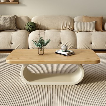 實木茶幾客廳小戶型家用原木茶臺茶桌奶油創意現代簡約設計師泡茶J-17公司貨