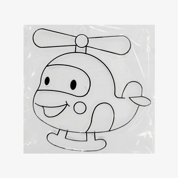 AMOS 阿摩司 壓克力模型版 S68 直升機 小款  1個