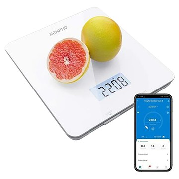 RENPHO智能食物營養秤/ES-SNG01/白色