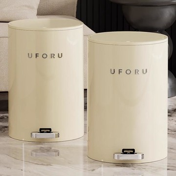 友耐垃圾桶家用客廳臥室乃由風廁所廚房帶蓋大容量腳踏式收納紙簍