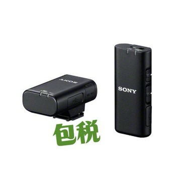 {保固一年 可打統編}Sony/索尼 ECM-W2BT 無線麥克風ECM-LV1領夾式麥克風包郵包稅