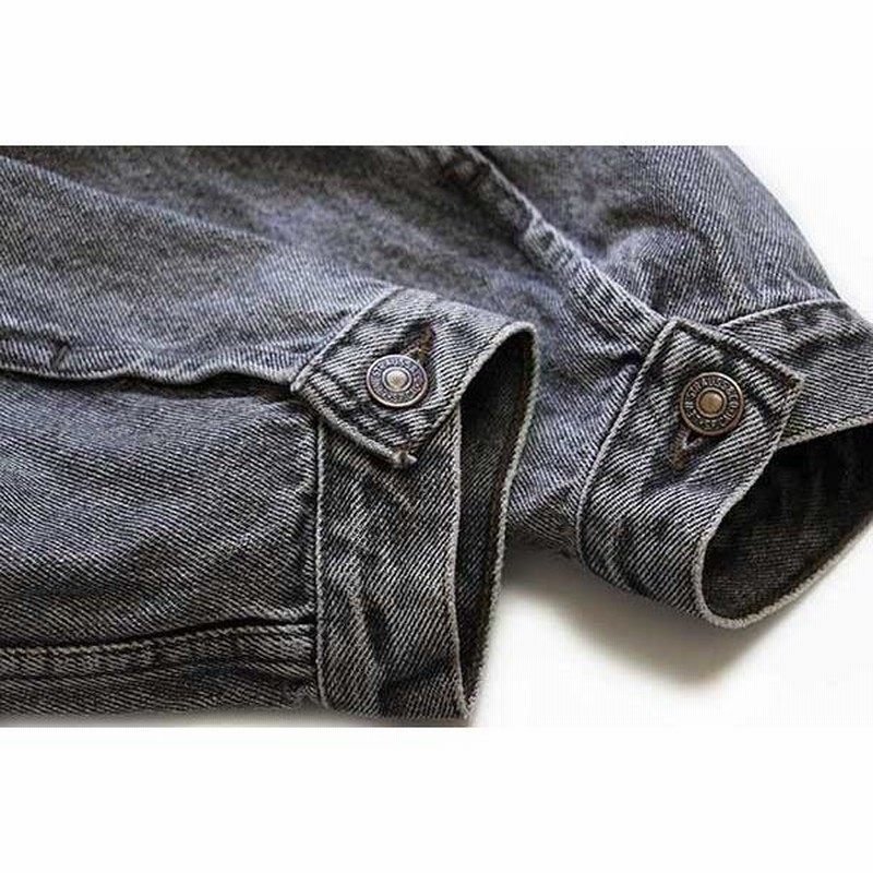 ☆90s Levi'sリーバイス 70503 ブラック デニムジャケット 4