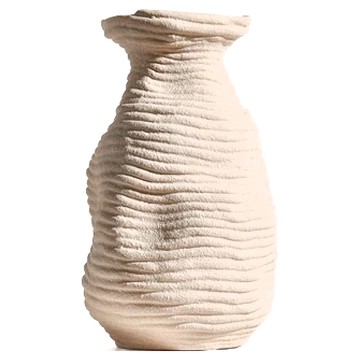 KUIBAO 快豹生活 Shaw 侘寂風磨砂陶瓷花瓶 TS251  14 x 23.5cm  彩色