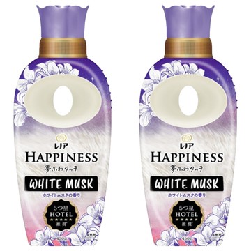 Lenor 蘭諾 日本原裝進口 5星級衣物香水柔軟精 白麝香  450ml  2瓶