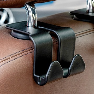 蝦皮隔日到貨【多功能車用雙掛勾】汽車置物掛勾 汽車掛鉤 椅背置物鉤 椅背掛勾 後座掛勾 車用掛勾 椅背手機