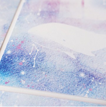 鯨魚樂園 明信片 樂園