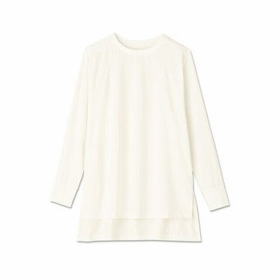 （DANSKIN/ダンスキン）ダンスキン/レディス/HIGH GAUGE L/S TEE(ハイゲージロングスリーブティー)/レディース WH