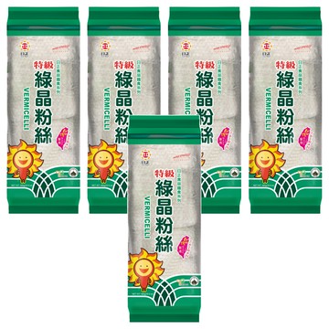 日正食品 特級綠晶粉絲  480g  5包