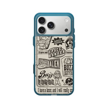 iPhone 17 Pro Max Clear (相機按鈕) 夜幕藍 - 迪士尼-玩具總動員 Toy Story - 玩具總動員-美式風格