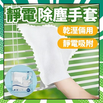 🧁隔日到貨🧁 靜電除塵手套 一次性清潔手套 洗碗手套 縫隙抹布 除塵手套 懶人抹布 乾溼兩用 抹布手套 抹布 0101