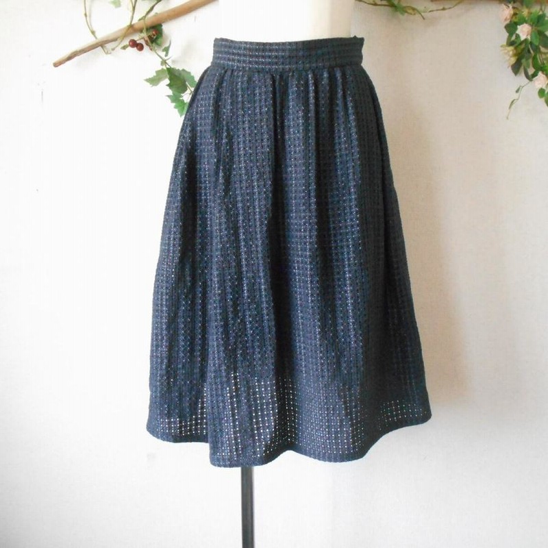 マカフィー MACPHEE トゥモローランド 春夏秋 ミディ 丈 スカート 日本  