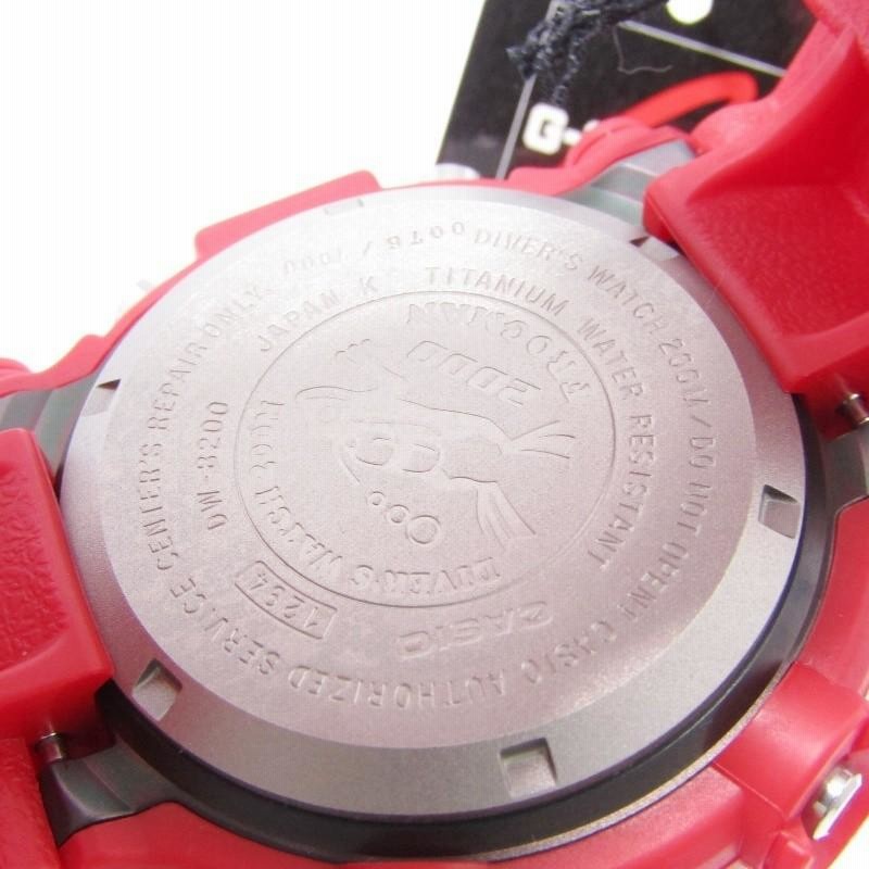 未使用 G-SHOCK Gショック DW-8200NT-4JR FROGMAN 2000 赤蛙 1000本 限定 フロッグマン シリアル入り レッド  赤 電池切れ CASIOカシオ 腕時計 中古 28001597 | LINEブランドカタログ