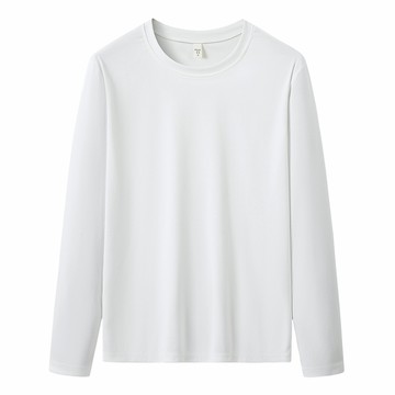 【HOT 本舖】男装德絨衛衣男士圓領加絨保暖打底衫厚款簡約純色長袖t恤內搭自發熱上衣