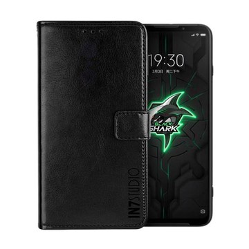 IN7 瘋馬紋 Black Shark 黑鯊3 (6.67吋) 錢包式 磁扣側掀PU皮套 吊飾孔 手機皮套保護殼