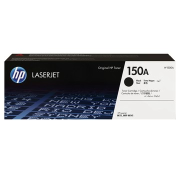 HP 150A 黑色原廠 LaserJet 碳粉匣 (W1500A)