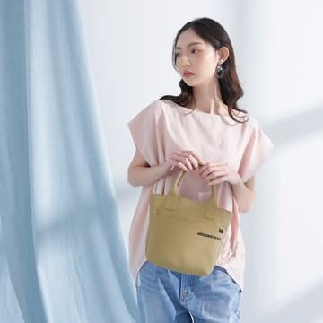 日系質感托特包(卡其)-小