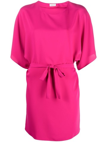 P.A.R.O.S.H. - belted mini dress - women - Polyester - M - Pink