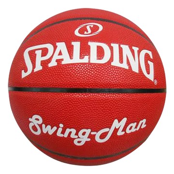 SPALDING 斯伯丁 Swingman系列 紅色合成皮籃球  7號  SPB1131B7  1個