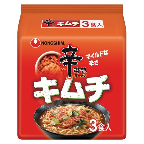 農心ジャパン　辛ラーメンキムチ（120g×3袋）×12個