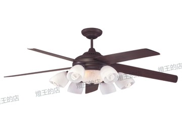 【燈王的店】台灣製領航者65吋吊扇+吊扇燈6+2燈 附遙控器(馬達保固十年) KS-008G