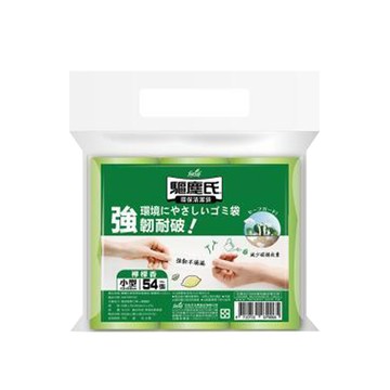 驅塵氏香氛環保清潔袋/檸檬香/小/14L/3捲入/共54張/袋