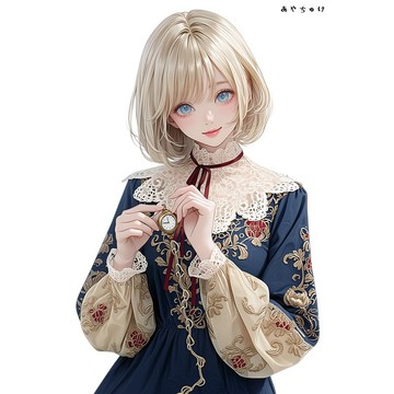 【9 月新款】07-143-0083 人物貼紙 幻想復古浪漫喫茶