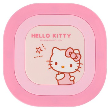 Bantang 三合一 磁吸卡通矽膠隔熱墊 冰箱貼/桌墊/碗墊 卡通可愛防燙墊  1個  凱蒂貓粉色