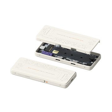 HAGiBiS 鋁合金Type-C M.2 NVMePD硬碟盒擴充器(MC200Pro)