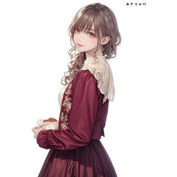 【9 月新作】07-142-0051 人物貼紙 幻想復古浪漫喫茶