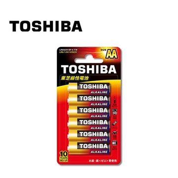 TOSHIBA 東芝 鹼性電池 3號 AA 4號 AAA 10入 (吊卡/收縮隨機出貨)