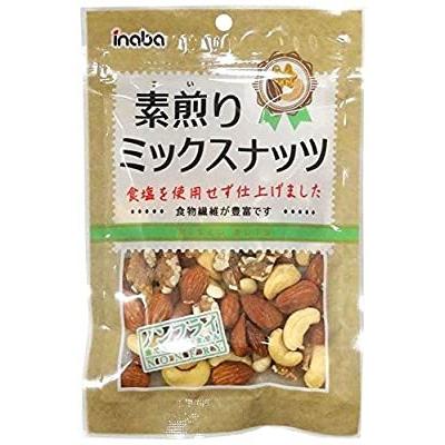 稲葉ピーナツ 稲葉 素煎りミックスナッツ 90g