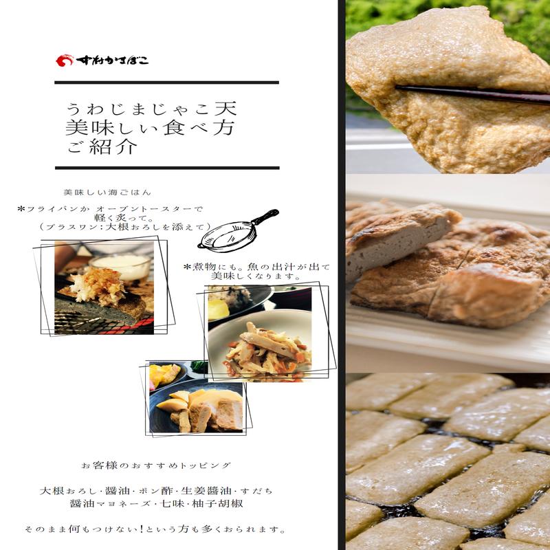 かまぼこ 愛媛県宇和島伝統の味 なかむらてんぷら １０枚入り 箱 工場直送 送料無料