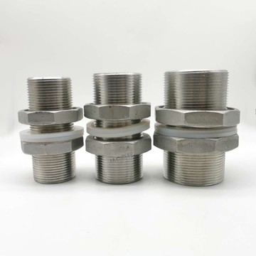 ⚡廠家直銷⚡304不鏽鋼鎖頭通絲水塔連接頭水桶連接頭魚缸水箱接頭4分6分熱賣