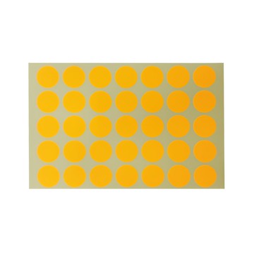 華麗牌 螢光彩色標籤 16mm  橘色  280張  20包