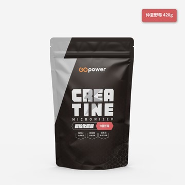 [GOpower果果能量] 微粉化肌酸 (四口味任選) -仲夏野莓 (420G/包)