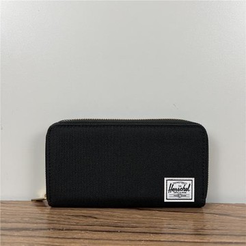 加拿大潮牌Thomas彩色印花金屬拉鏈長款錢包卡包男女同款情侶款