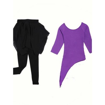 瑜伽舞蹈練功服女2024新款莫代爾形體健身服裝成人跳拉丁舞上衣夏