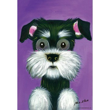 台旺文創(300片拼圖)-膽小雪納瑞 TW-300-040