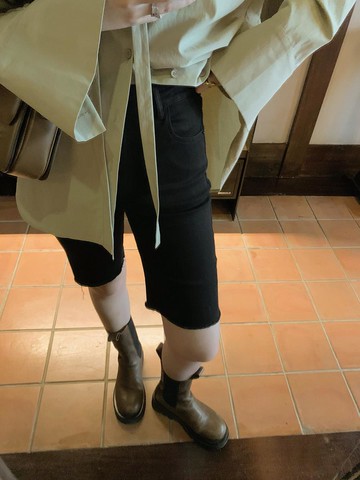 夏季大碼微胖黑色高腰牛仔五分短褲女修身顯瘦五分褲包臀褲子外貿