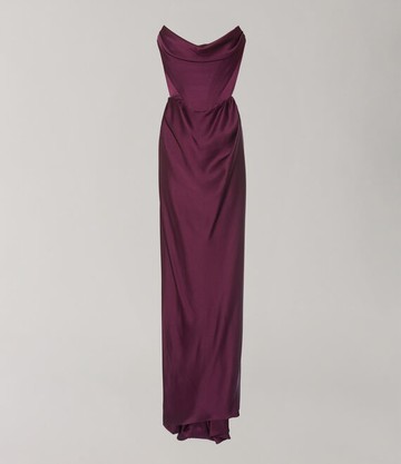 Vivienne Westwood Galaxy Dress Crepe Back Satin 12 Women